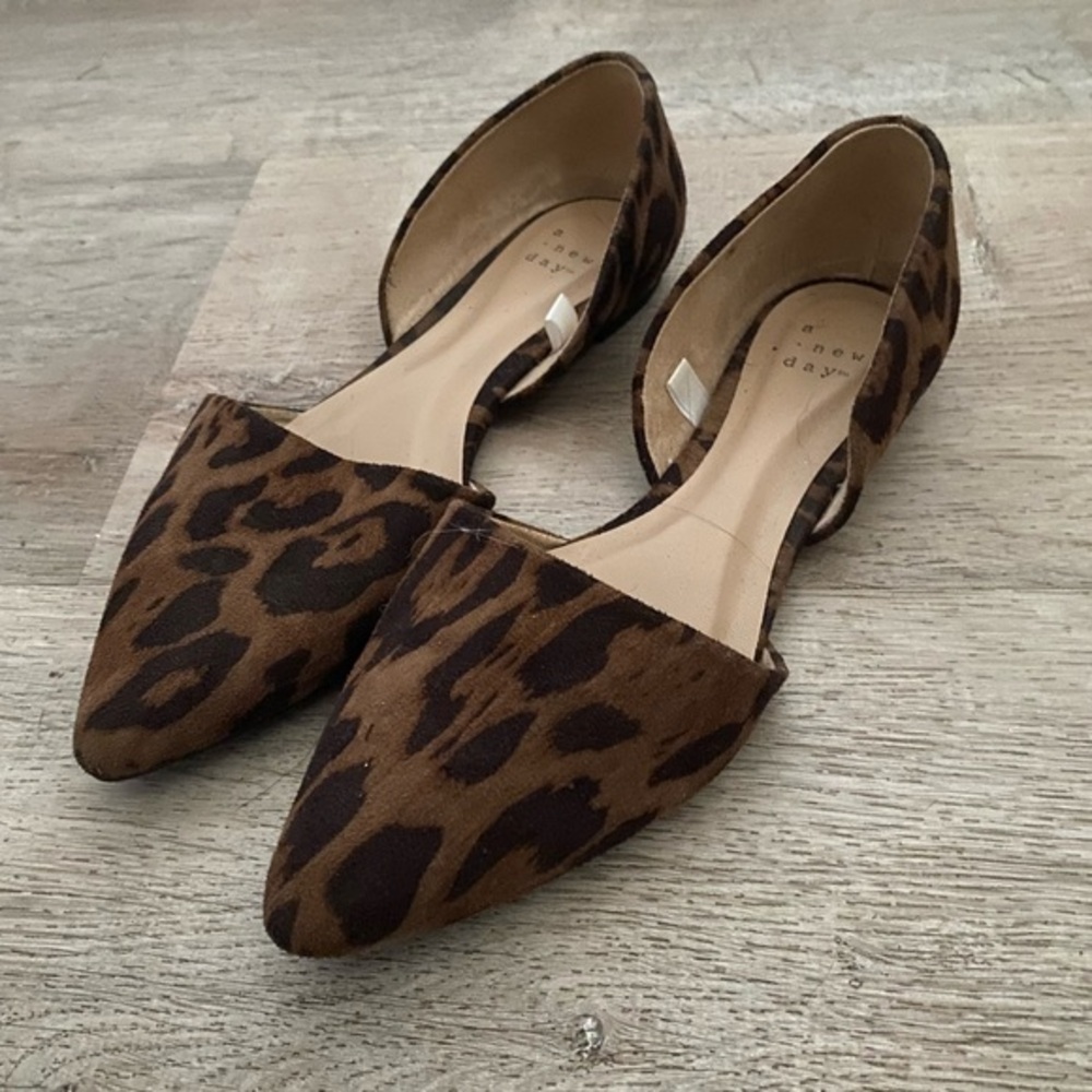 A New Day Cheetah Print Flats